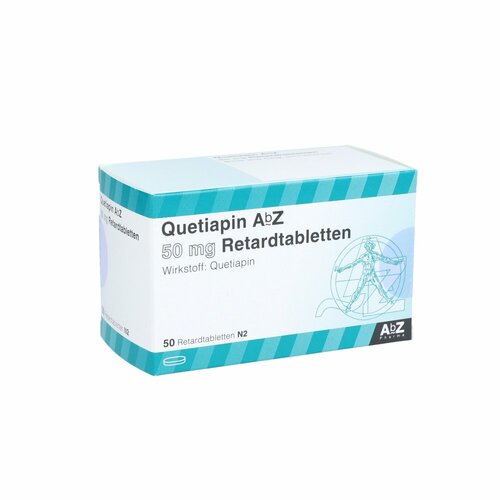 Quetiapin AbZ 50mg Retardtabletten, 50 Stk., Abz Pharma GmbH