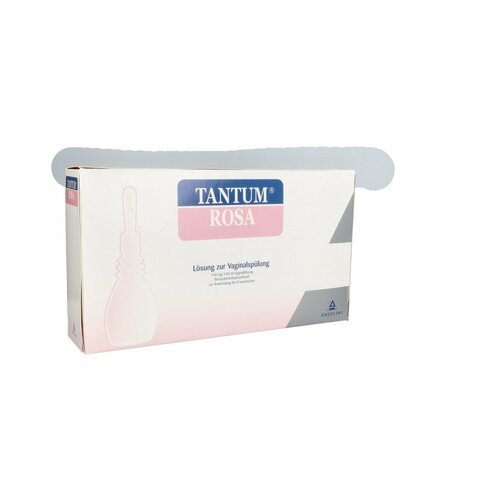 TANTUM ROSA Lösung zur Vaginalspülung, 5x140 ml, Angelini Pharma Deutschland GmbH
