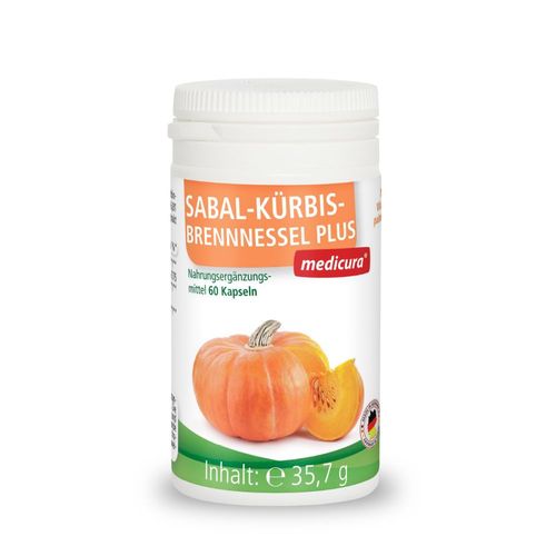 Sabal-K&uuml;rbis-Brennnessel Plus, 60 Stk., Medicura Naturprodukte AG
