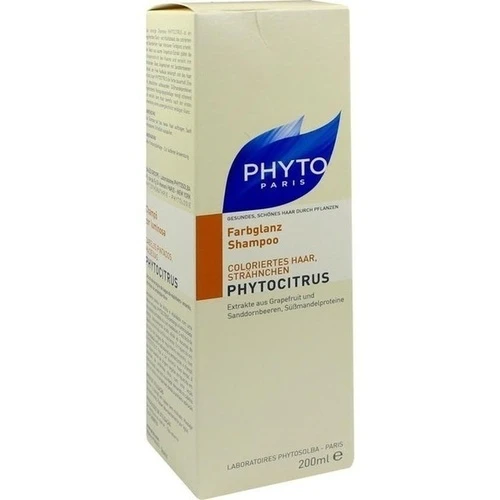 PHYTO PHYTOCITRUS Shampoo coloriertes Haar, 200 ml, Ales Groupe Cosmetic Deutschland GmbH