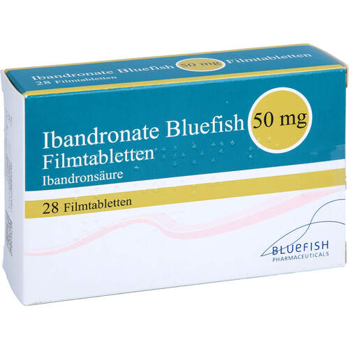 Ibandronate Bluefish 50mg Filmtabletten, 28 Stk., Bluefish Pharma GmbH