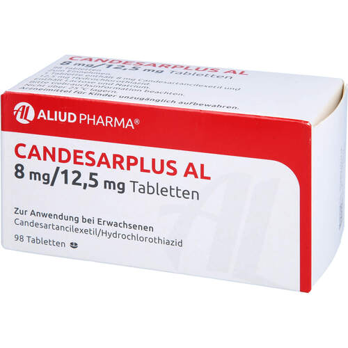 Candesarplus AL 8 mg/12.5 mg Tabletten, 98 Stk., Aliud Pharma GmbH