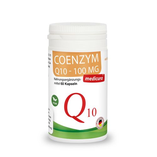Q 10 100mg Kapseln, 60 Stk., Medicura Naturprodukte AG