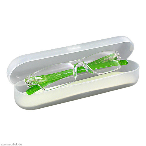 Lesebrille 3.0 dpt grün. unisex. + Hartschalenetui, 1 ST, Artemed Products GmbH Lesebrille 3.0 dpt grün. unisex. + Hartschalenetui, 1 ST, Artemed Products GmbH
