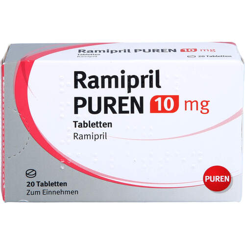 Ramipril PUREN 10 mg Tabletten, 20 ST, PUREN Pharma GmbH & Co. KG