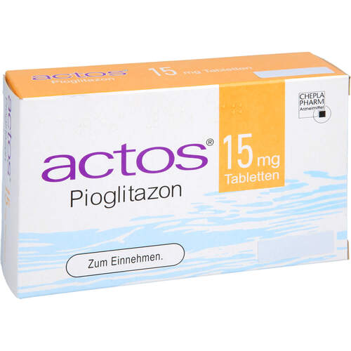 Actos 15mg Tabletten, 112 ST, Docpharm GmbH