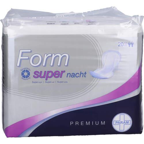PARAM Form PREMIUM Vorlagen anatom.super Nacht, 80 Stk., Param GmbH