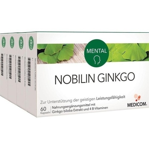 Nobilin Ginkgo, 4x60 Stk., Medicom Pharma GmbH