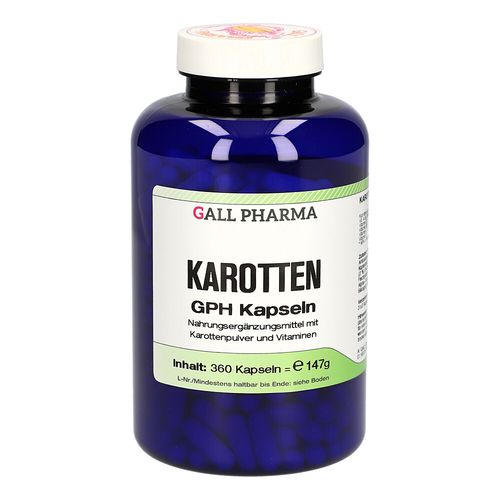 Karotten GPH Kapseln, 360 Stk., Hecht-Pharma GmbH