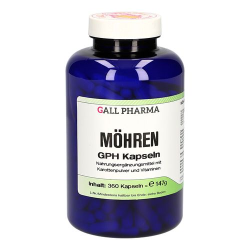 Möhren GPH Kapseln, 360 Stk., Hecht-Pharma GmbH