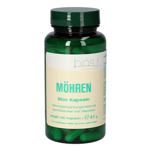 Möhren Bios Kapseln, 100 Stk., Bios Medical Services