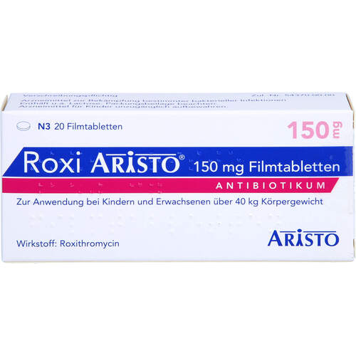 Roxi Aristo 150 mg Filmtabletten, 20 Stk., Aristo Pharma GmbH