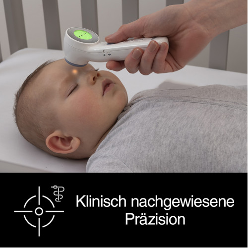 BRAUN Berührungsfrei+Stirnthermo. m. Age Precision, 1 Stk., Kaz Europe Sa