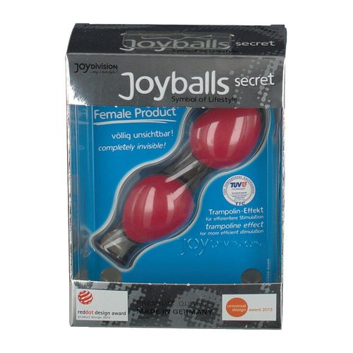 Joyballs secret rot-schwarz, 1 Stk., Dr.Dagmar Lohmann Pharma + Medical GmbH