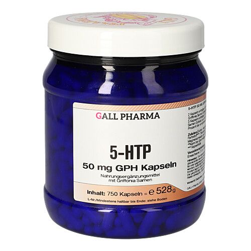 5-HTP 50mg GPH Kapseln, 750 Stk., Hecht-Pharma GmbH