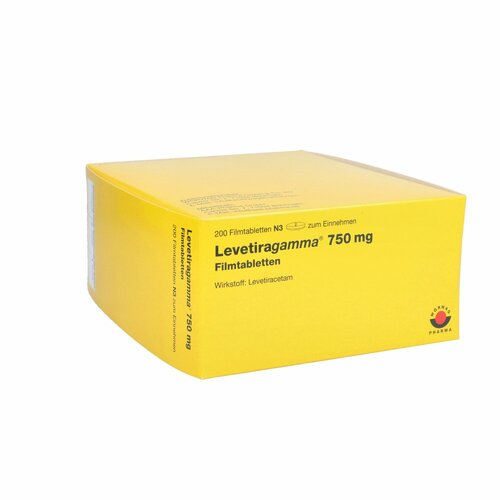 Levetiragamma 750mg Filmtabletten, 200 Stk., Aaa - Pharma GmbH