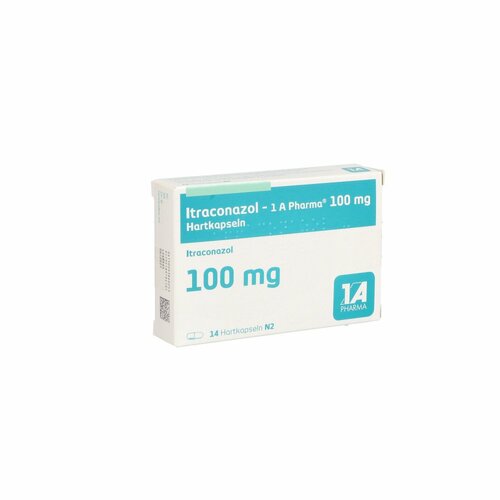 Itraconazol - 1 A Pharma 100mg Hartkapseln, 14 ST, 1 A Pharma GmbH