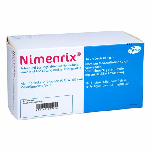 NIMENRIX, 10 ST, Pfizer Pharma GmbH