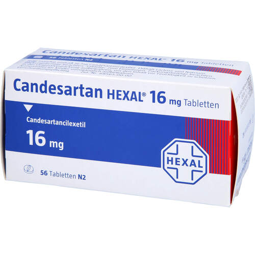 Candesartan HEXAL 16mg Tabletten, 56 Stk., HEXAL AG