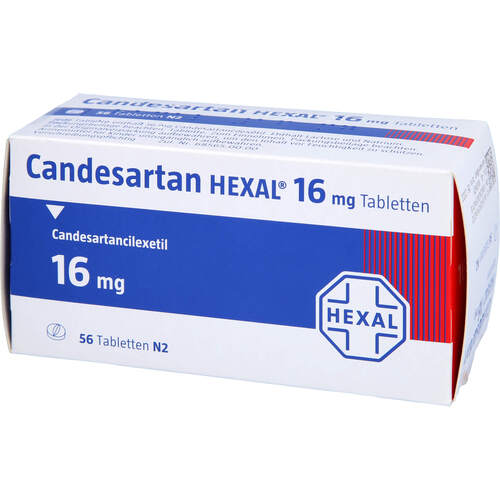 Candesartan HEXAL 16mg Tabletten, 56 ST, HEXAL AG