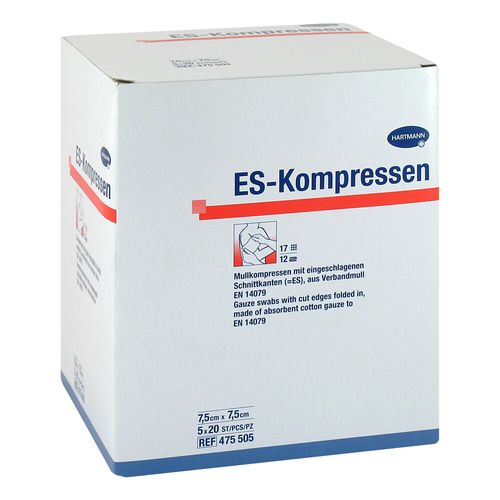 ES-KOMPRESSEN steril 7.5x7.5cm, 5x20 Stk., 1001 Artikel Medical GmbH