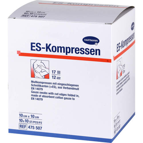 ES-KOMPRESSEN steril 10x10cm, 10x10 Stk., 1001 Artikel Medical GmbH
