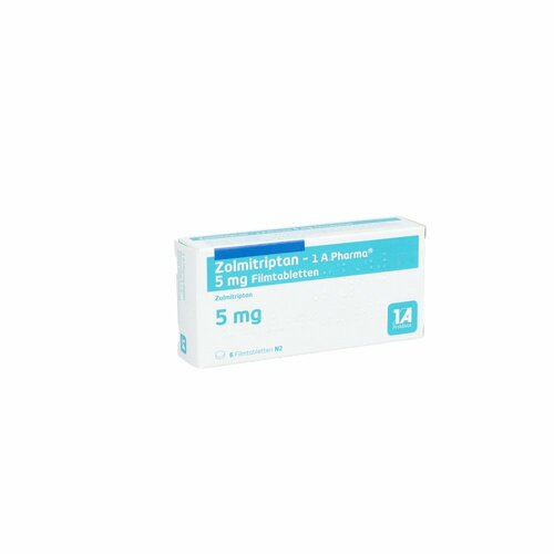 Zolmitriptan - 1 A Pharma 5 mg Filmtabletten, 6 Stk., 1 A Pharma GmbH