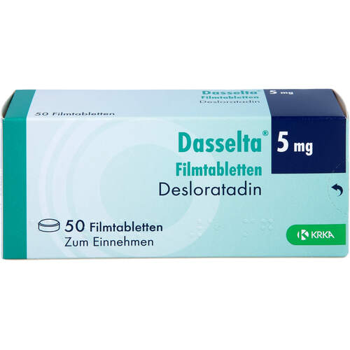 Dasselta 5mg Filmtabletten, 50 Stk., TAD Pharma GmbH