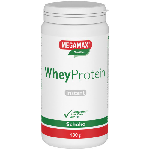 WheyProtein Lactosefrei Schoko, 400 g, Megamax B.V.