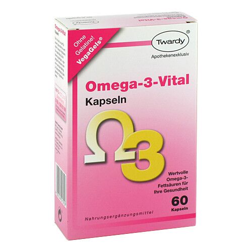 OMEGA 3 Vital Kapseln, 60 Stk., Astrid Twardy GmbH