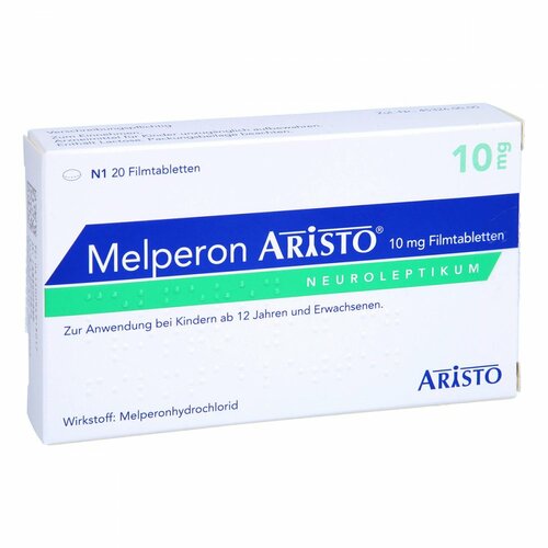Melperon Aristo 10mg Filmtabletten, 20 Stk., Aristo Pharma GmbH