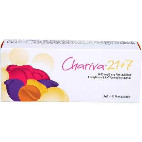 Chariva 21+7, 3x28 Stk., Gedeon Richter Pharma GmbH