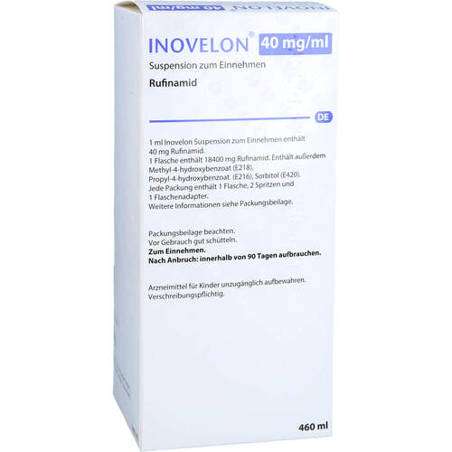 Inovelon Eisai 40mg/ml Suspension zum Einnehmen, 460 ML, Eisai GmbH