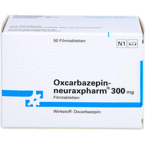 Oxcarbazepin-neuraxpharm 300 mg, 50 ST, neuraxpharm Arzneimittel GmbH