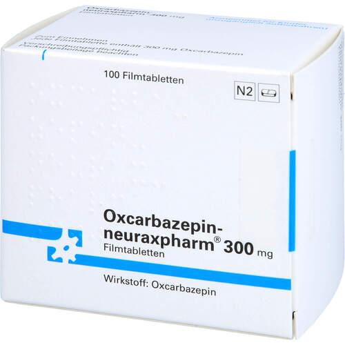 Oxcarbazepin-neuraxpharm 300 mg, 100 ST, neuraxpharm Arzneimittel GmbH