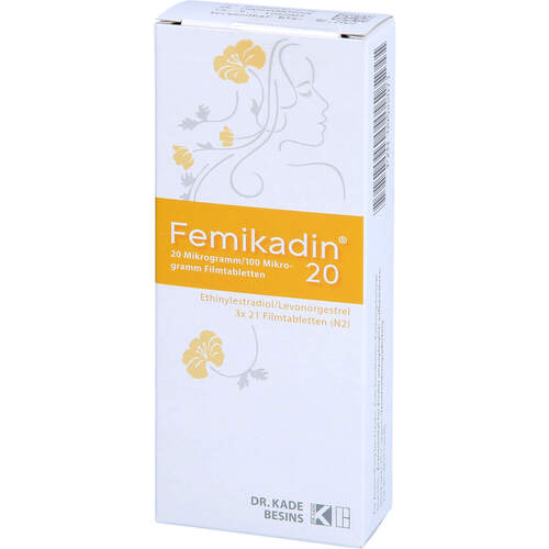 Femikadin 20, 3x21 Stk., Besins Healthcare Germany GmbH