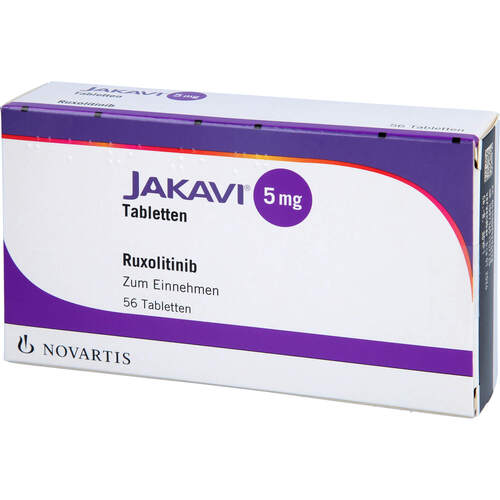 Jakavi 5mg Tabletten, 56 Stk., Novartis Pharma GmbH