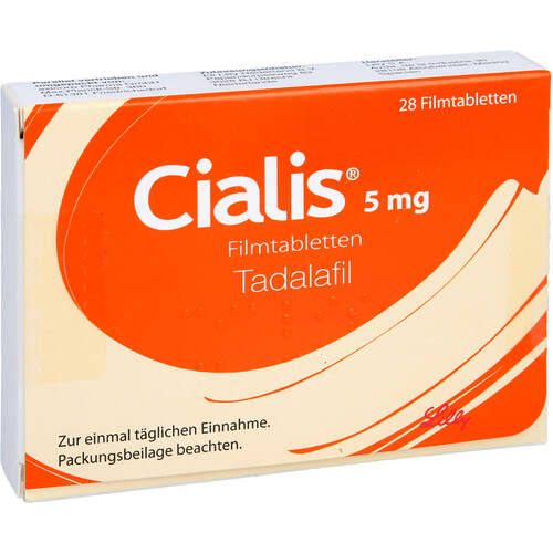 Cialis 5mg Filmtabletten, 28 Stk., Axicorp Pharma GmbH