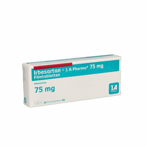 Irbesartan - 1 A Pharma 75 mg Filmtabletten, 28 ST, 1 A Pharma GmbH