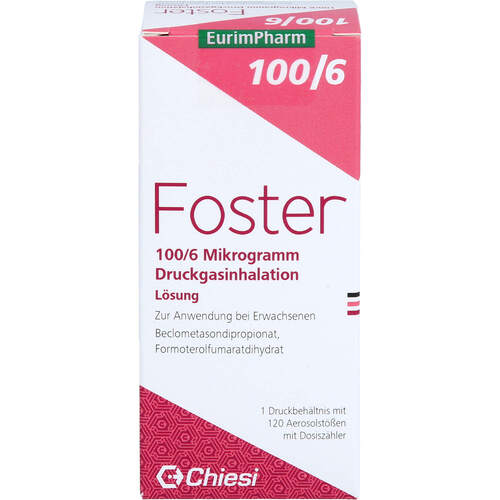 Foster 100/6ug 120 Hübe, 1 Stk., Eurimpharm Arzneimittel GmbH