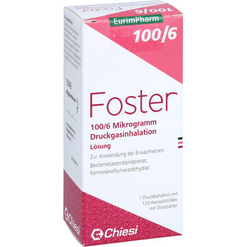 Foster 100/6ug 120 Hübe, 1 st, Eurimpharm Arzneimittel GmbH