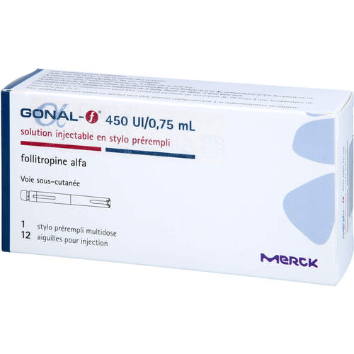 GONAL F 450 I.E./0.75 ml 33 Mikr./0.75 ml FerPen, 1 Stk., Haemato Pharm GmbH