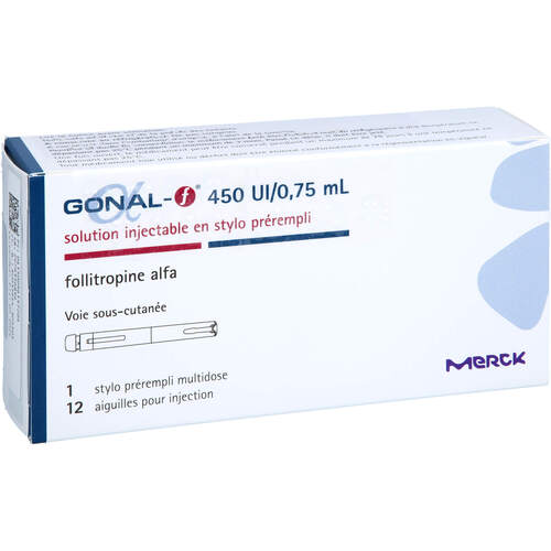 GONAL F 450 I.E./0.75 ml 33 Mikr./0.75 ml FerPen, 1 Stk., Haemato Pharm GmbH