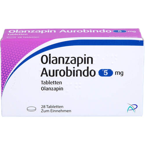 Olanzapin Aurobindo 5mg Tabletten, 28 Stk., PUREN Pharma GmbH & Co. KG