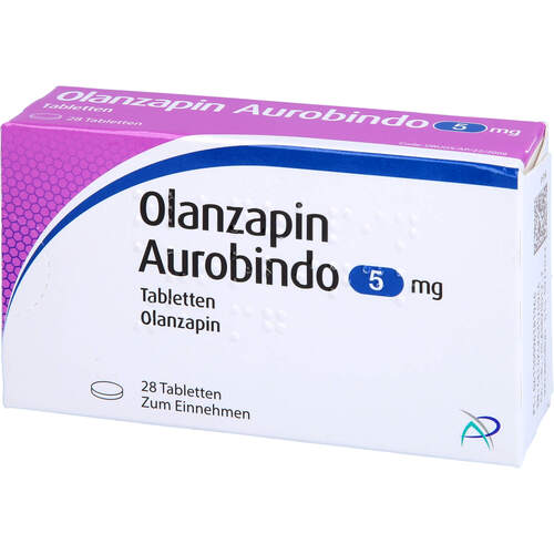 Olanzapin Aurobindo 5mg Tabletten, 28 ST, PUREN Pharma GmbH & Co. KG