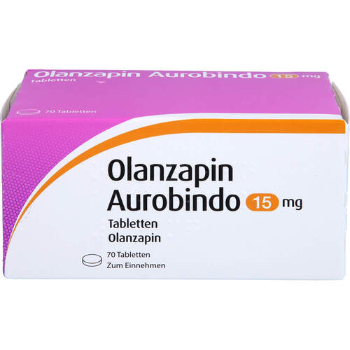 Olanzapin Aurobindo 15mg Tabletten, 70 ST, PUREN Pharma GmbH & Co. KG