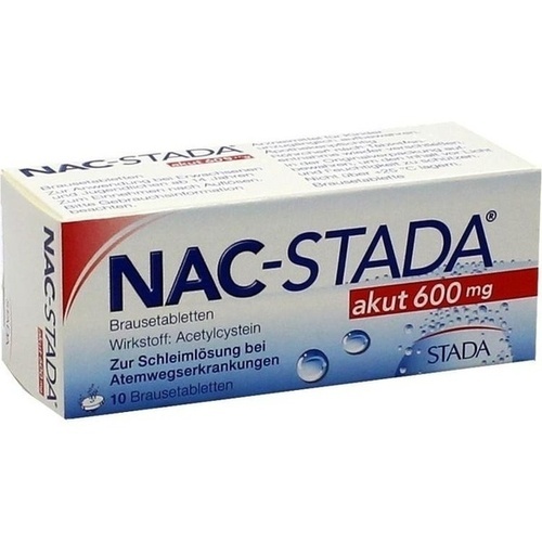 NAC STADA akut 600 mg Brausetabletten, 10 Stk., STADA GmbH