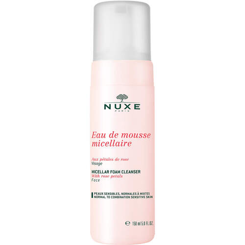 NUXE Eau de mousse micellaire aux Petals de Rose, 150 ml, NUXE GmbH NUXE Eau de mousse micellaire aux Petals de Rose, 150 ml, NUXE GmbH