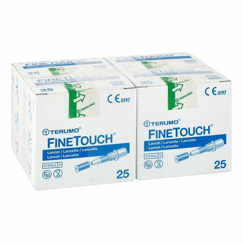 Finetouch Lanzetten, 100 ST, Actipart GmbH