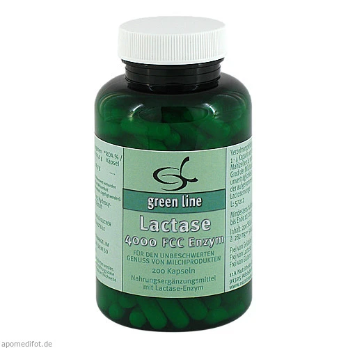 Lactase 4000 FCC Enzym, 200 Stk., 11 A Nutritheke GmbH